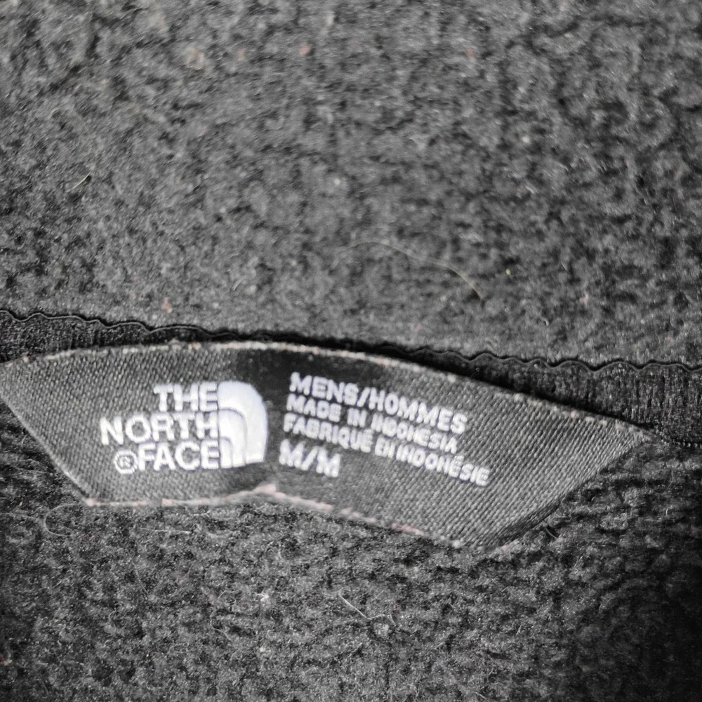 North Face Sweater‎ Full Zip Jacket Mens Small Black Fleece